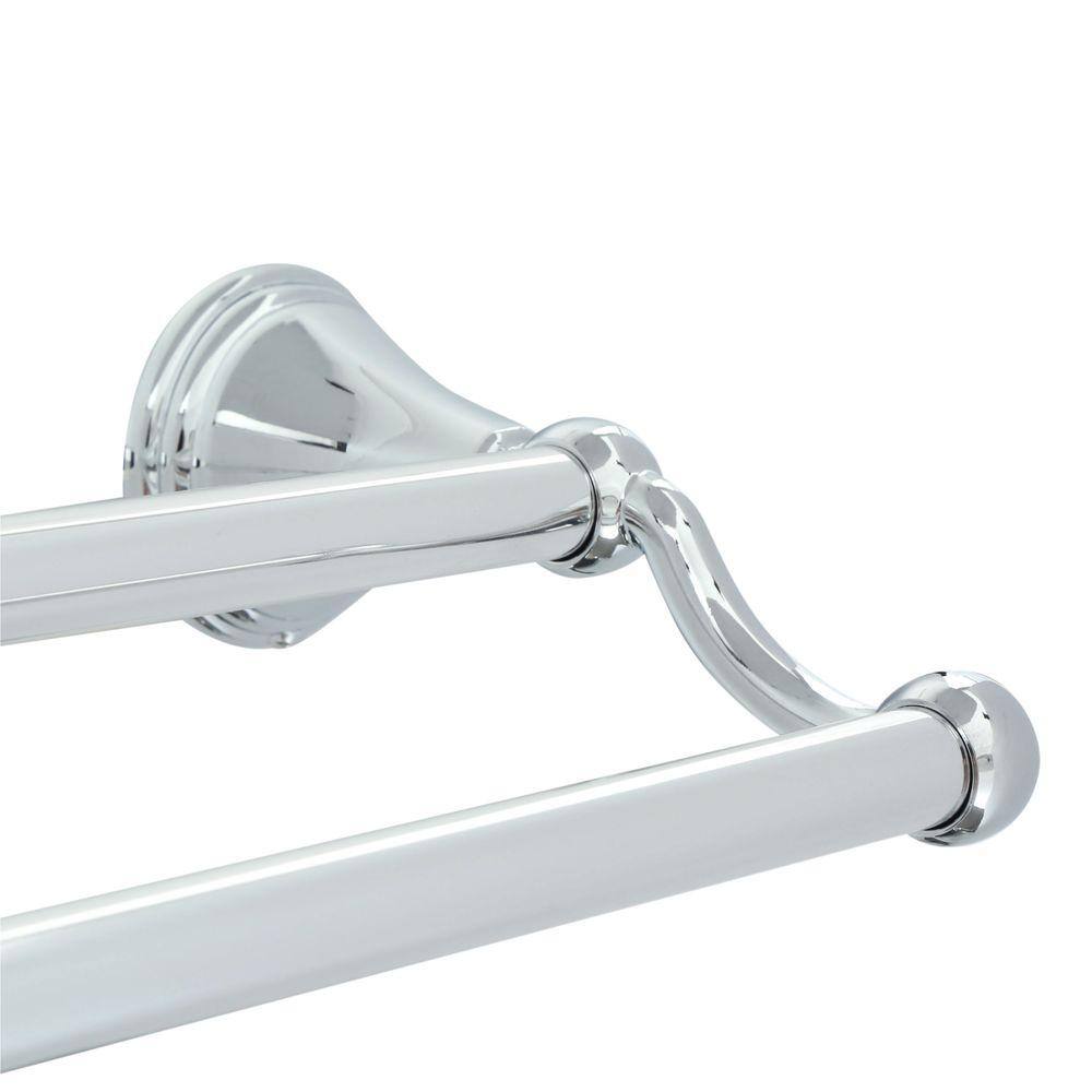 MOEN Preston 24 in. Double Towel Bar in Chrome DN8422CH