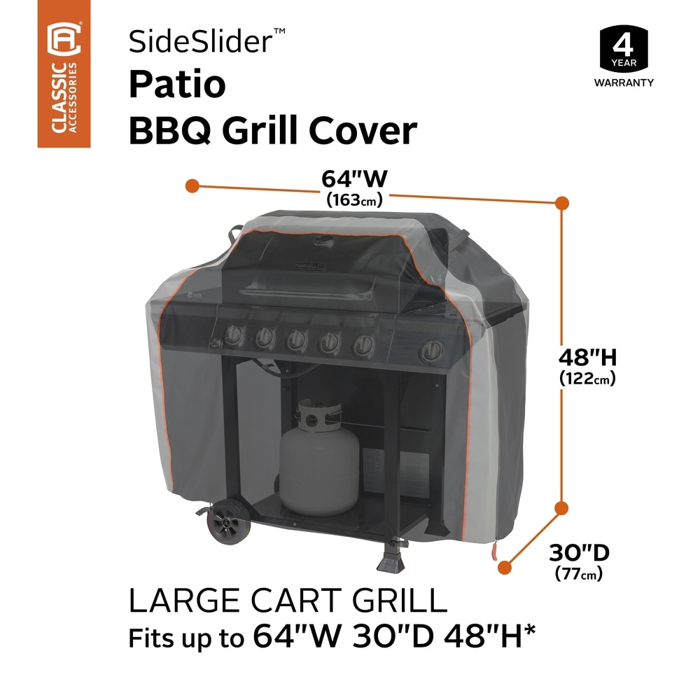 Classic Accessories SideSlider BBQ Grill Cover