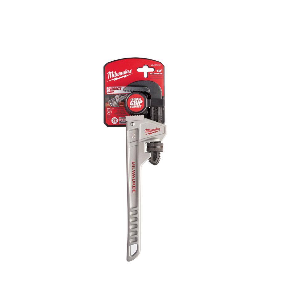 MW 12 in. Aluminum Pipe Wrench 48-22-7212