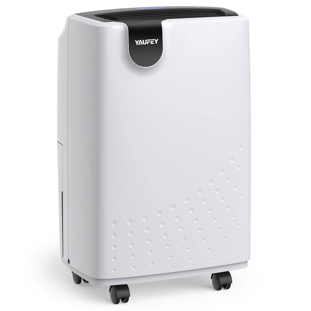 Yaufey 32.7-Pint Low Noise Home Dehumidifier for Indoor Use Recommended for up to 2500 sq. ft. With Water Tank White HDCX-PD161D-1