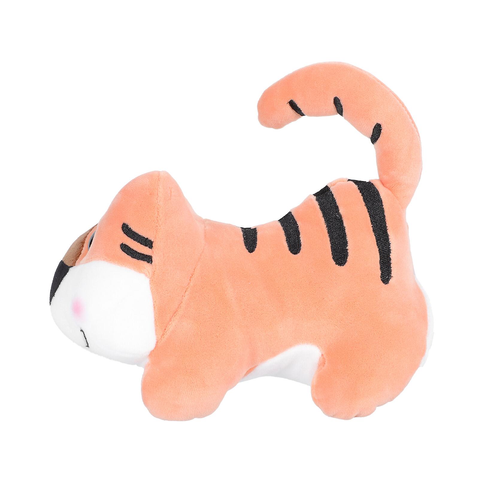 1pc Exquisite Cotton Tiger Doll Toy Home Lovely Tiger Doll Tiger Design Adorn