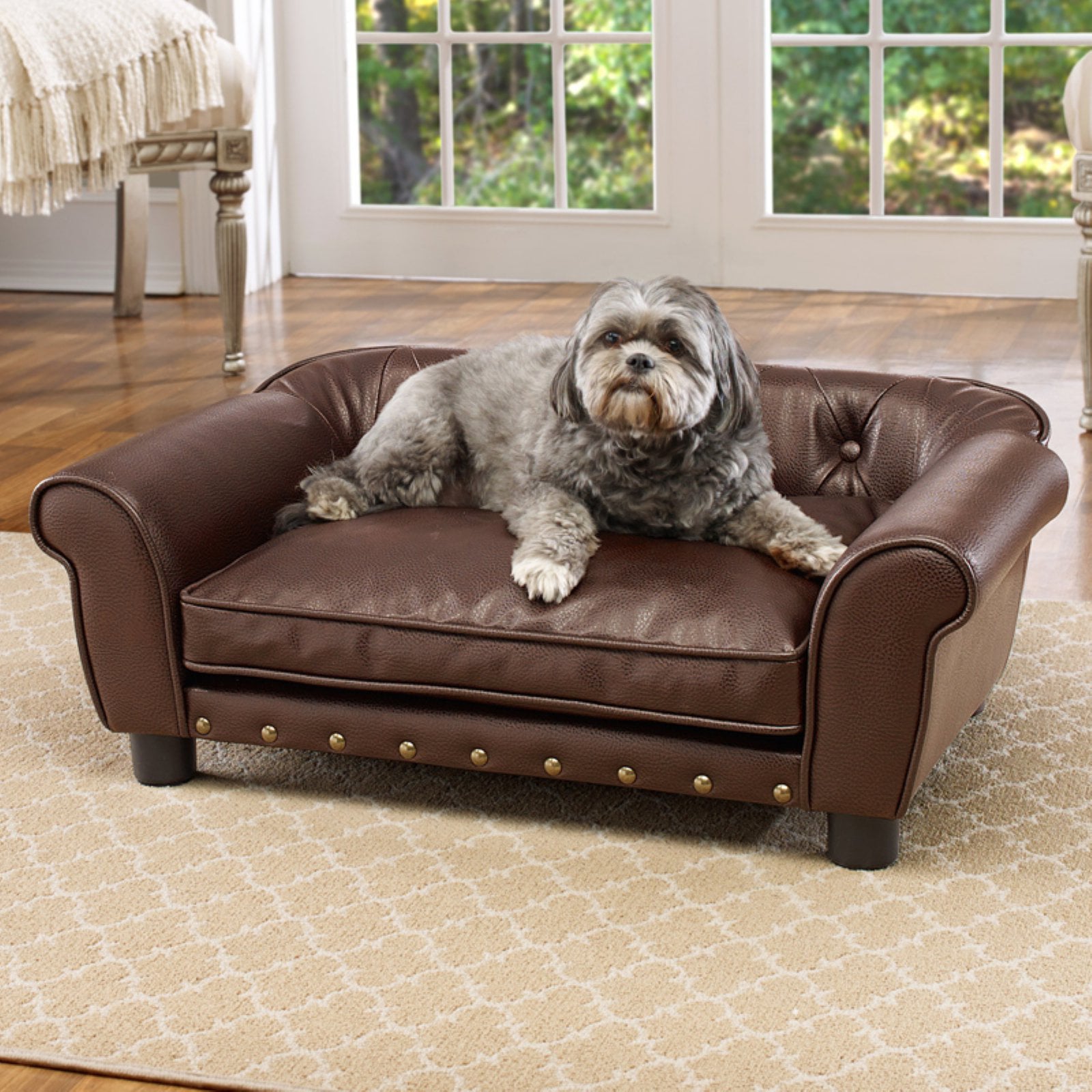 Enchanted Home Pet Brisbane Tufted Pet Bed