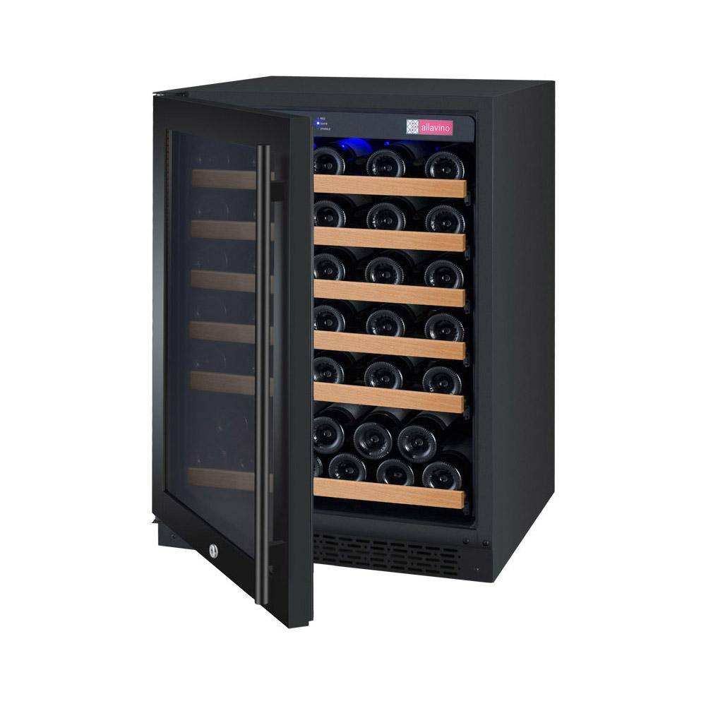 Allavino FlexCount II Dual Zone 56-Bottle Built-in Wine Refrigerator VSWR56-2BR20