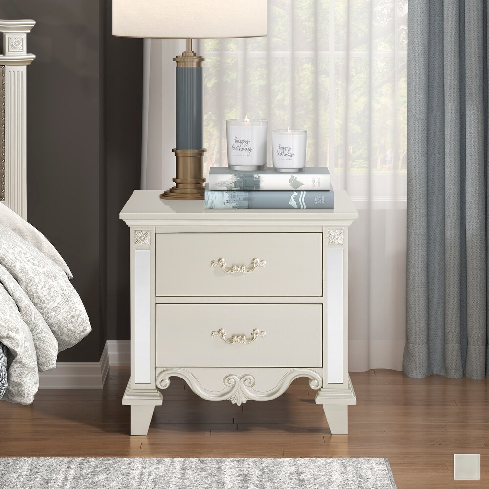 Alco 2 Drawer Nightstand