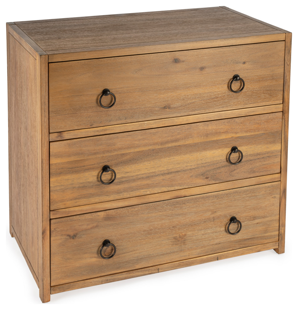 Butler Lark 3 Drawer Chest   Transitional   Accent Chests And Cabinets   by Butler Specialty Company  Houzz