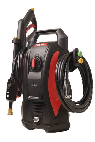 Hyper Tough Brand Electric Pressure Washer 1600PSI for Outdoor Use， Electric