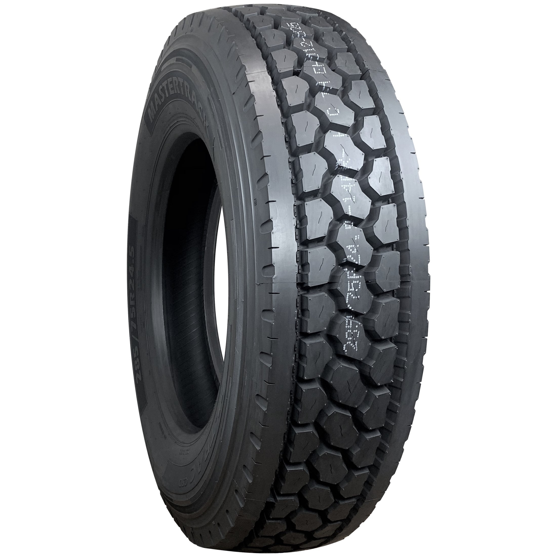 Mastertrack M-TRAC CSD 11R24.5 Closed Shoulder Drive Position Tire 149/146 L 16 Ply Load Range H Radial Commercial Truck Tire 11/24.5