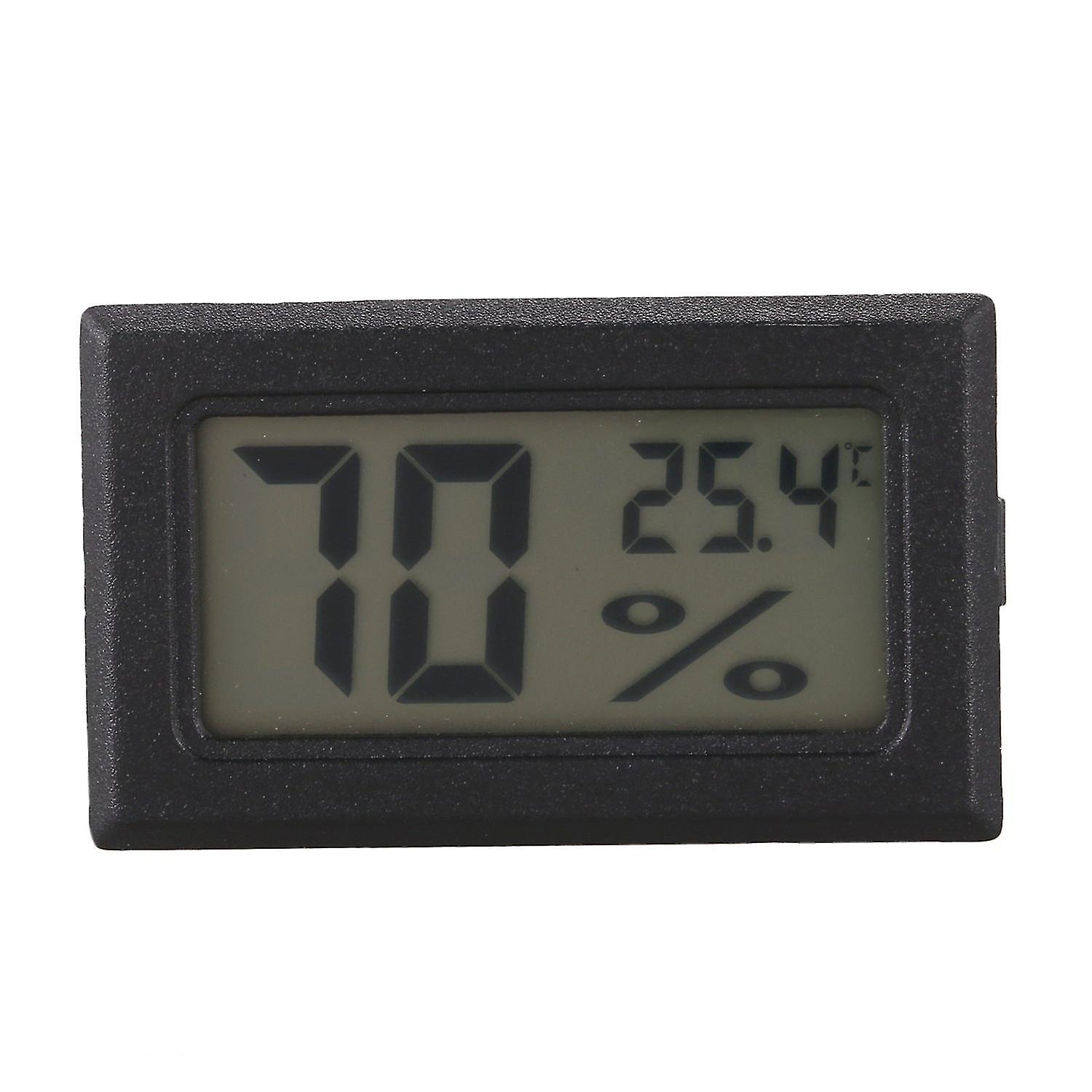 Mini Digital Lcd Thermometer Hygrometer Humidity Temperature Meter Probe