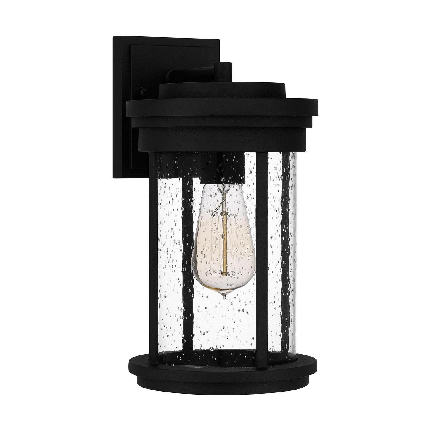 Ashley Harbour Oaklee 1-Light Earth Black Outdoor Wall Lantern