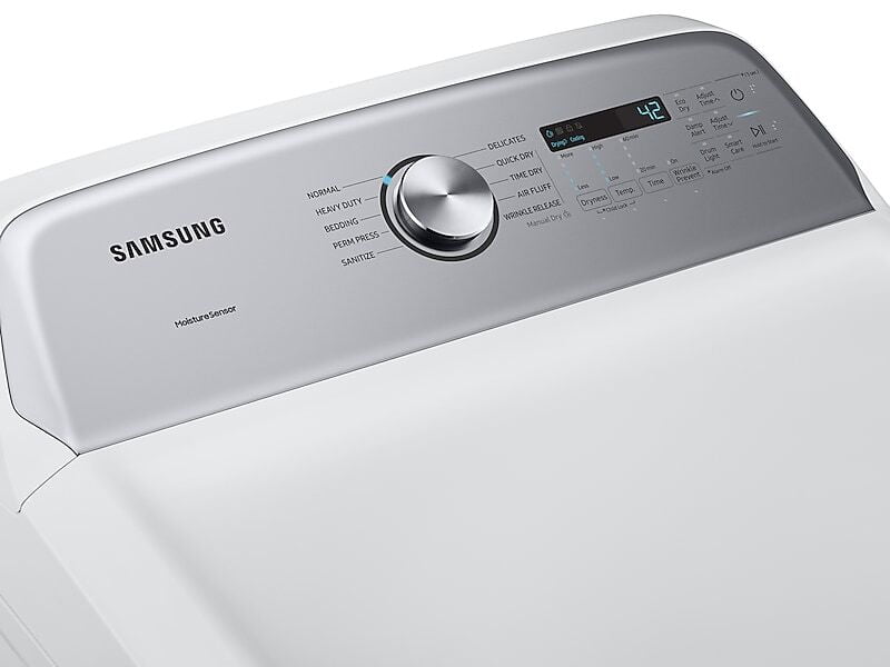 Samsung DVE50R5200W 7.4 Cu. Ft. Electric Dryer With Sensor Dry In White