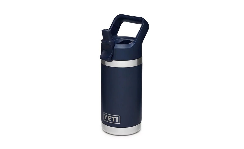 Navy 12 oz Rambler Jr. Kids Bottle ;