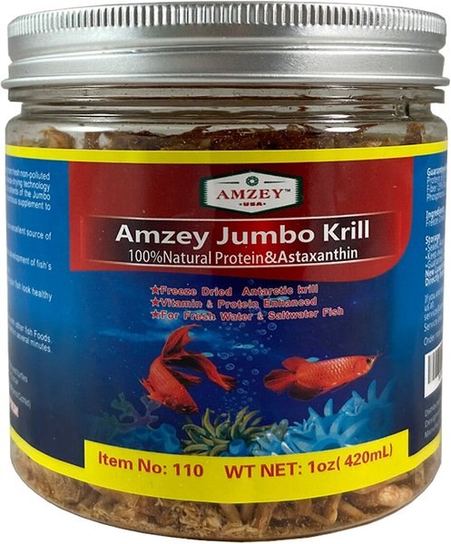 Amzey Jumbo Krill Fish Food