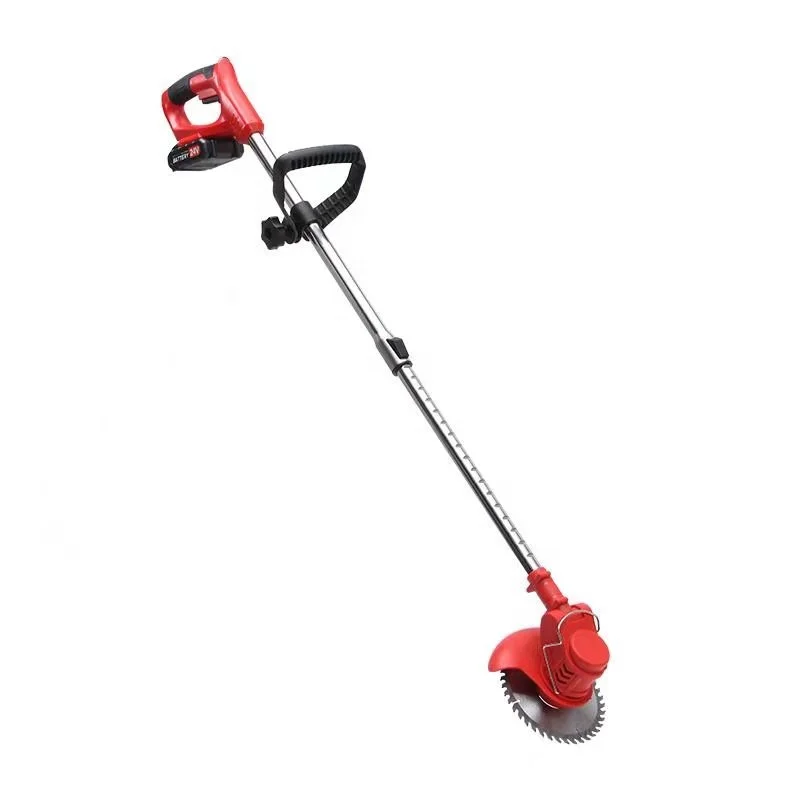 High power household lawn mower rechargeable electric lawn mower lithium hand wheel weeder