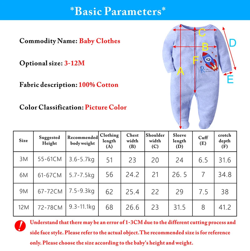 Baby bodysuit newborn boys girls clothing long sleeve 3 6 9 12months toddler infant child kids clothes