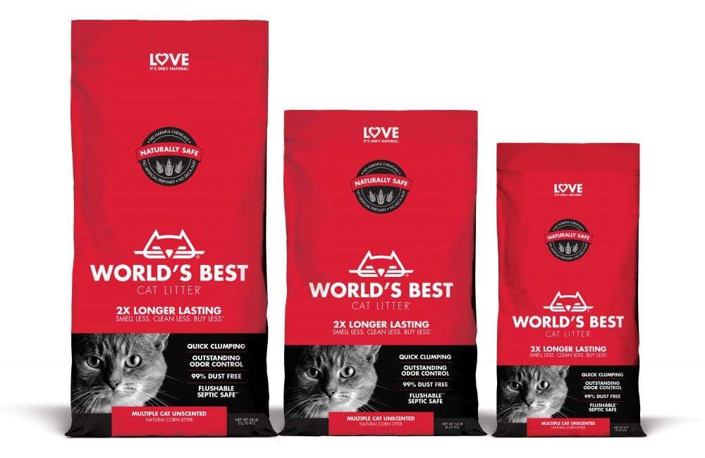 World’s Best Cat Litter Multiple Cat Clumping Formula Cat Litter