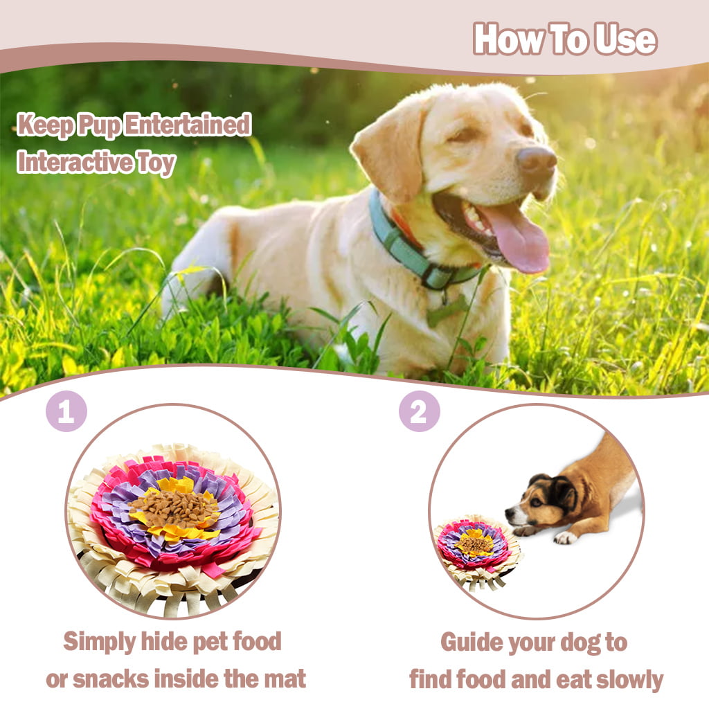 IFOYO Snuffle Mat for Dog， 17.7