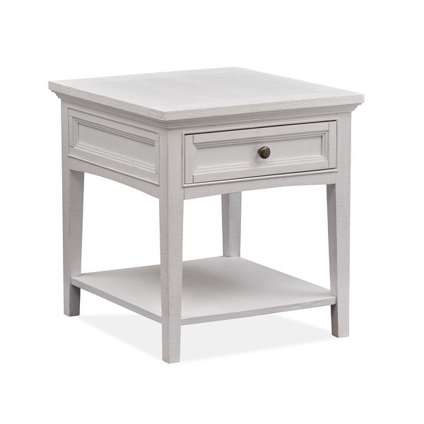 Magnussen T4400 Heron Cove Rectangular End Table - 20x26x24