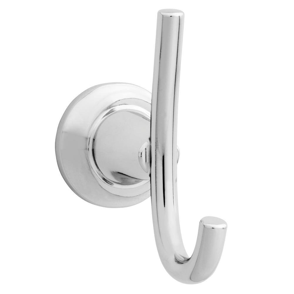 Glacier Bay Constructor Single Robe Hook in Chrome 20118-2201