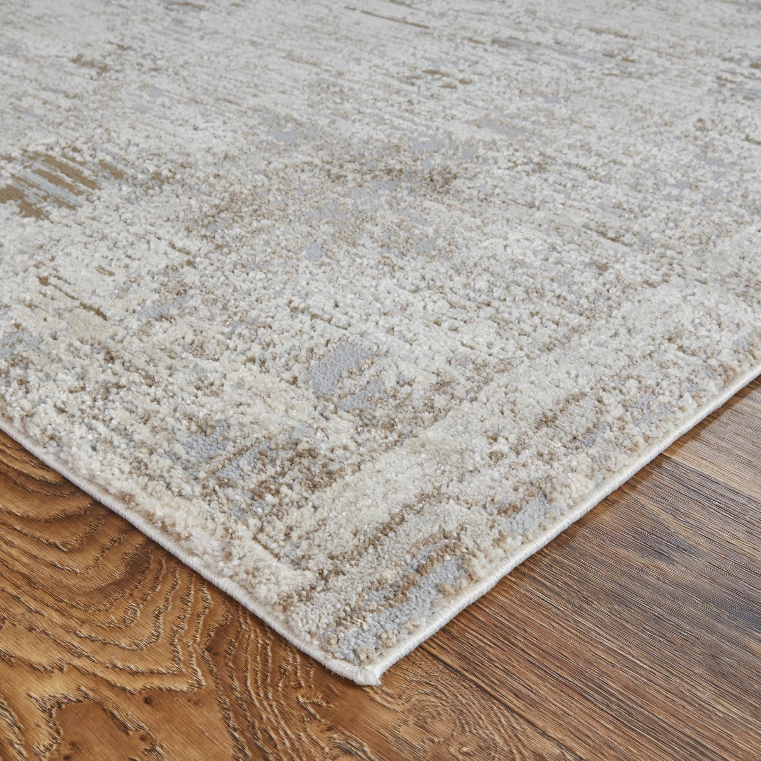 Kayden Abstract Ivory/Gray Rug