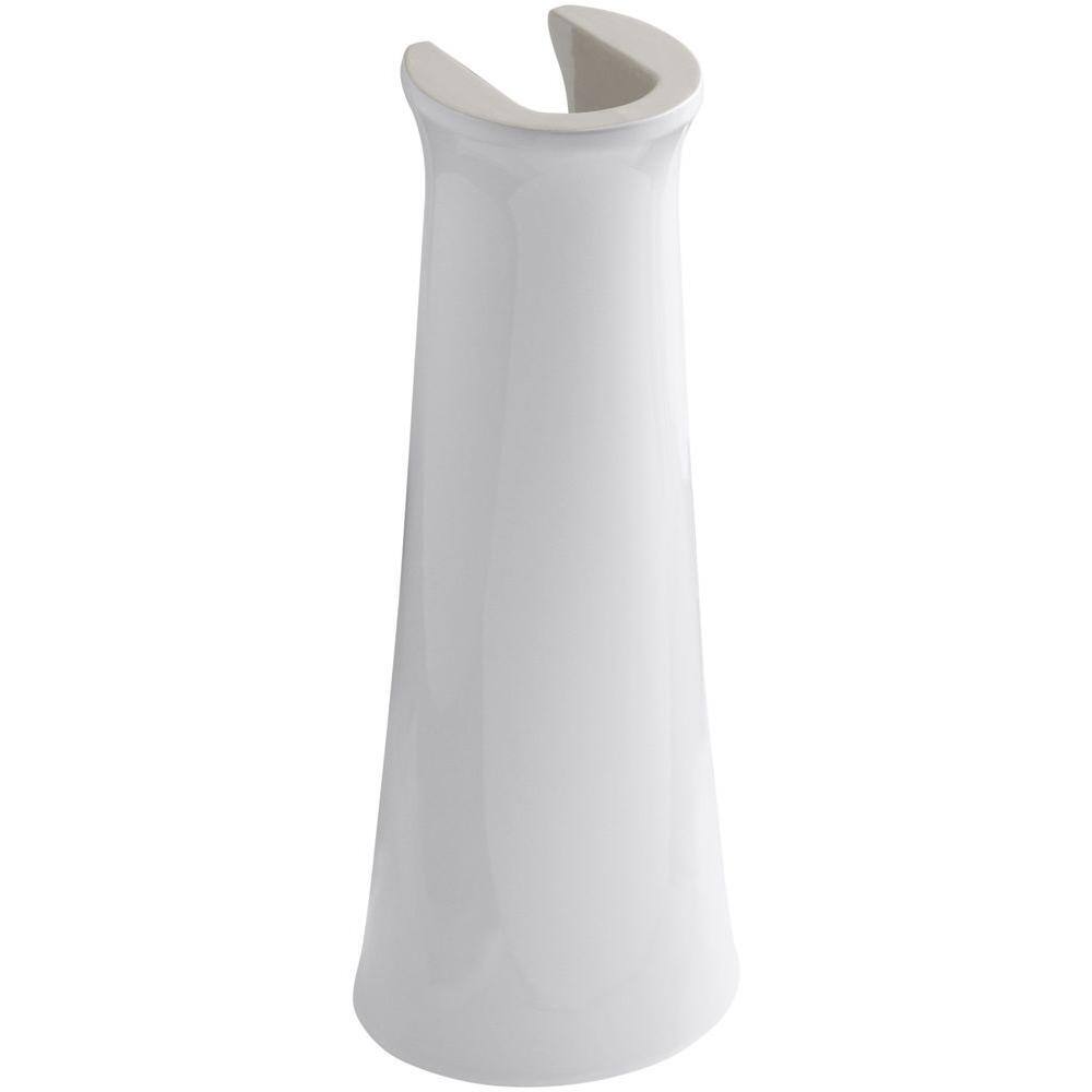 KOHLER Cimarron Vitreous China Pedestal in White K-2364-0