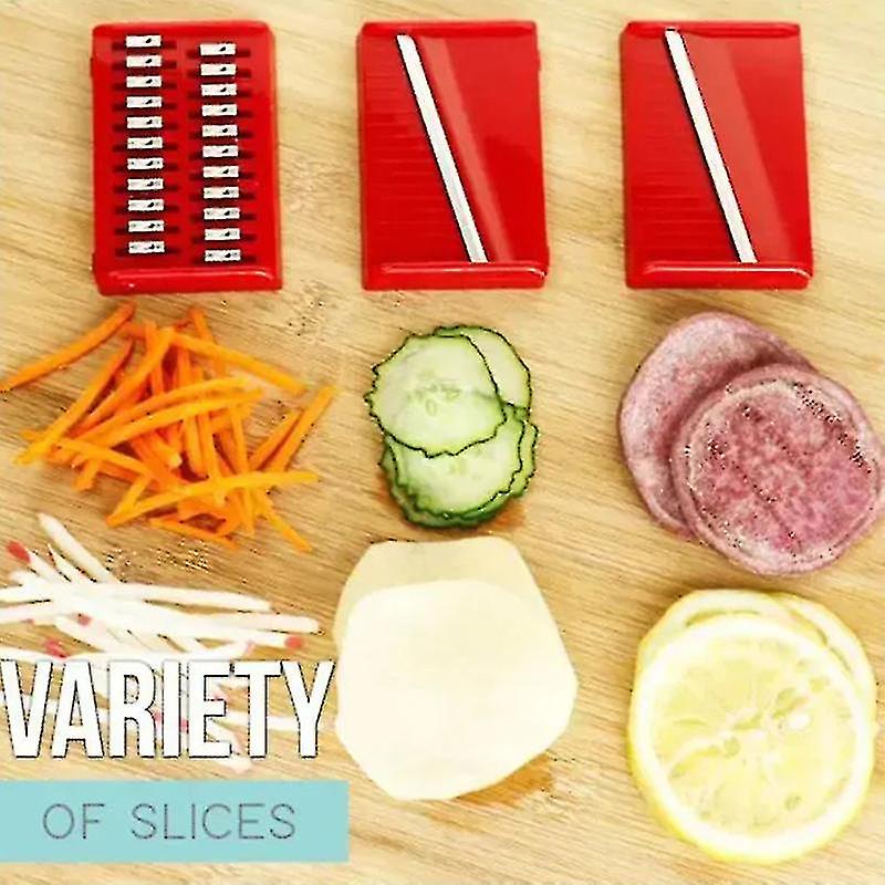 4-in-1 Stainless Steel Vegetable Slicer Kitchen Tools Multi-function Vegetable Cutter Shredder