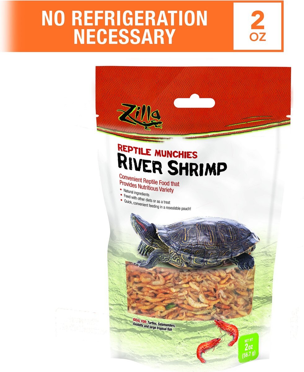 Zilla Reptile Munchies River Shrimp Turtle Food