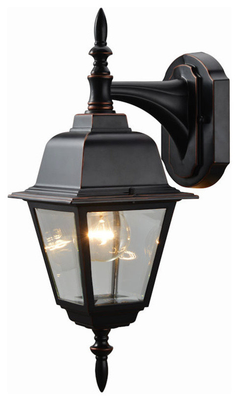 Oil Rubbed Bronze Outdoor Patio Exterior Light Fixture  19 1890   Traditional   Outdoor Wall Lights And Sconces   by Door Corner  Houzz