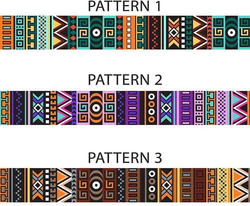 CollarDirect Tribal Pattern Aztec Design Nylon Martingale Dog Collar