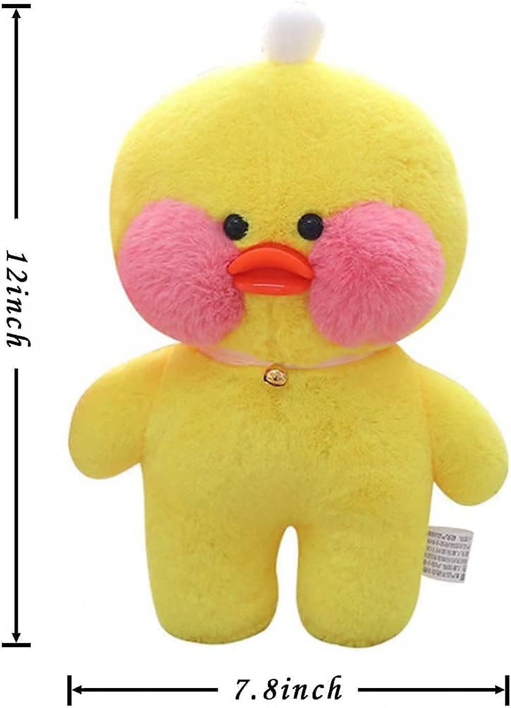 Yellow Duck Stuffed Animal Toy Soft Plush Toy For Kids Girls Diy Hugglable Plush Stuffed Toy With Cute Hat And Costume Best Gifts (12inch/30cm)