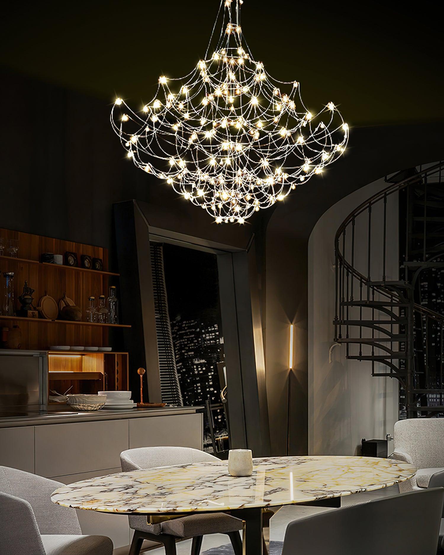 Amos Light Group Chandelier