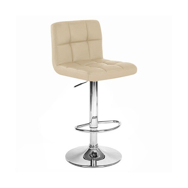 Boris Contemporary LeatherAdjustable Barstool (Set of 4)