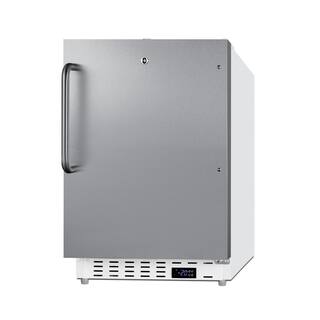 Summit Appliance 2.47 cu. ft. Manual Defrost Upright Commercial Freezer in Stainless Steel SCF505SSTBADA