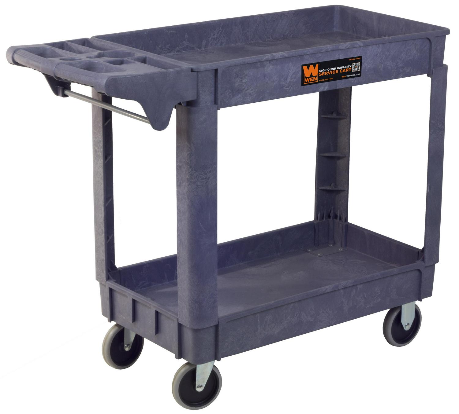 WEN Products 500  Pound Capacity 40 by 17  Inch Service Utility Cart