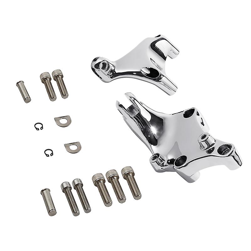 Born Pretty Motorcycle Chrome Passenger Foot Peg Mount Brackets For Harley 883 1200 Xl Sportster 2014-2016