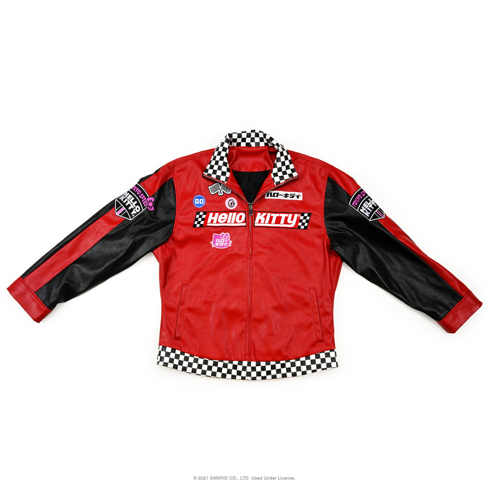 Hello Kitty® Tokyo Speed Red Moto Jacket by Kidrobot