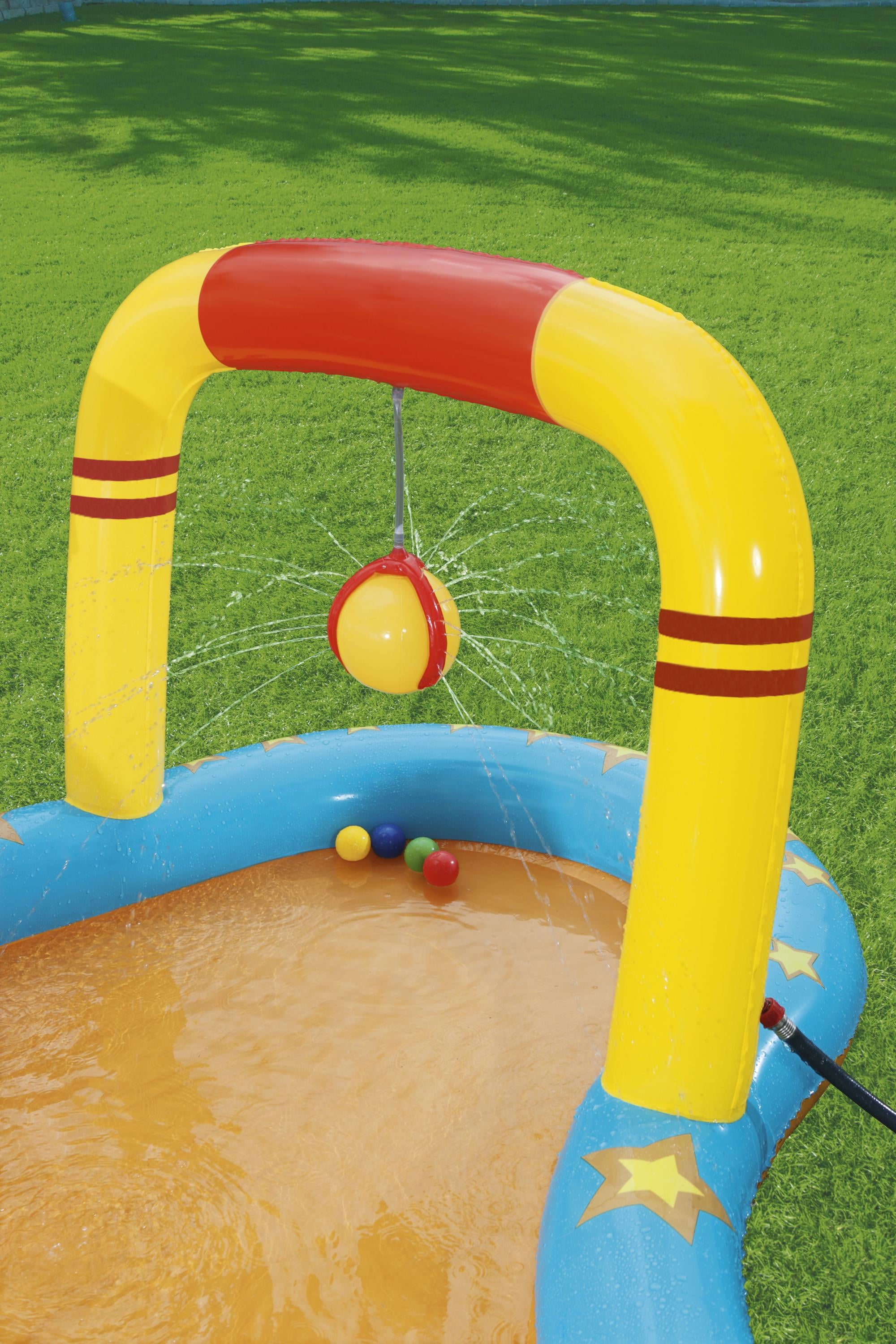 H2OGO! Lil' Champ Outdoor Multicolor Play Pool Center, Ages 2+