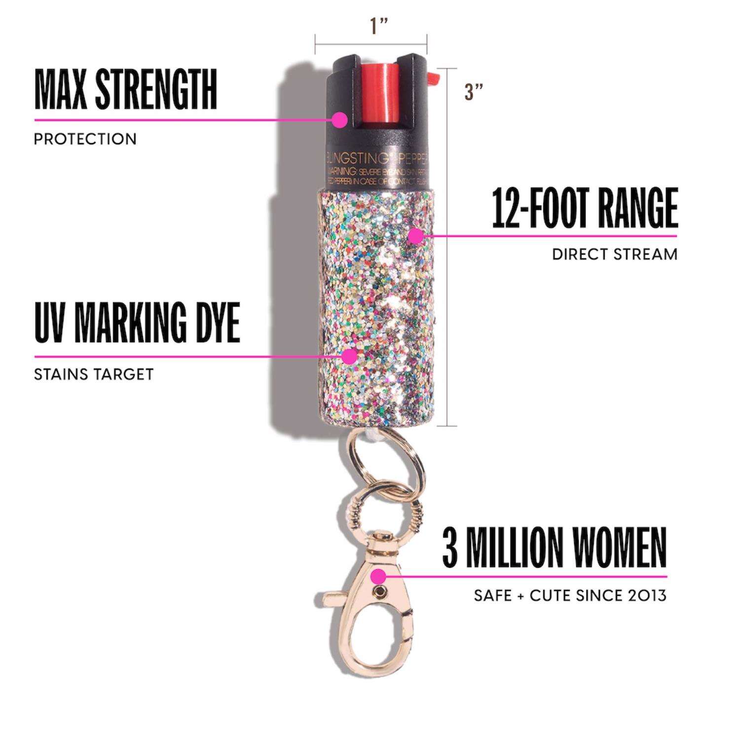 Blingsting Assorted Plastic Pepper Spray