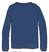 Cove Recycled Knitted Jumper - Dark Denim