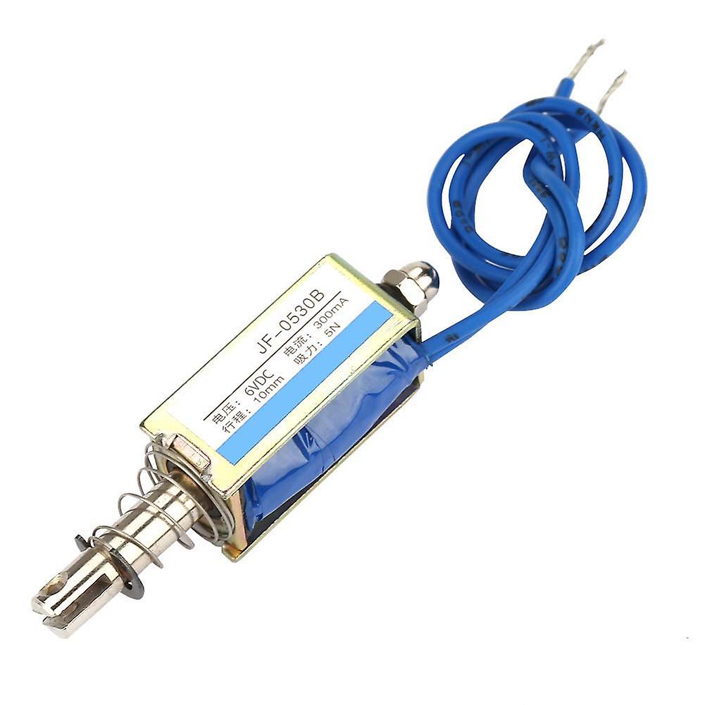 Automation Control 6/12/24v Dc 300ma Dc Pull Electromagnet 5n Retractable Range 10mm(6v)