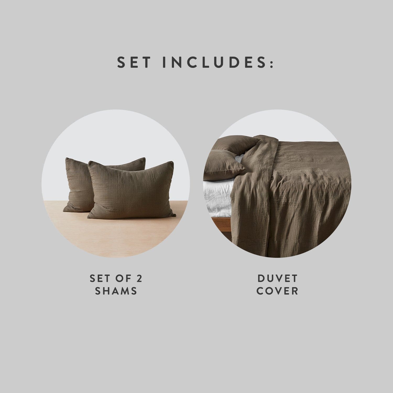 Organic Cotton Gauze Duvet Set