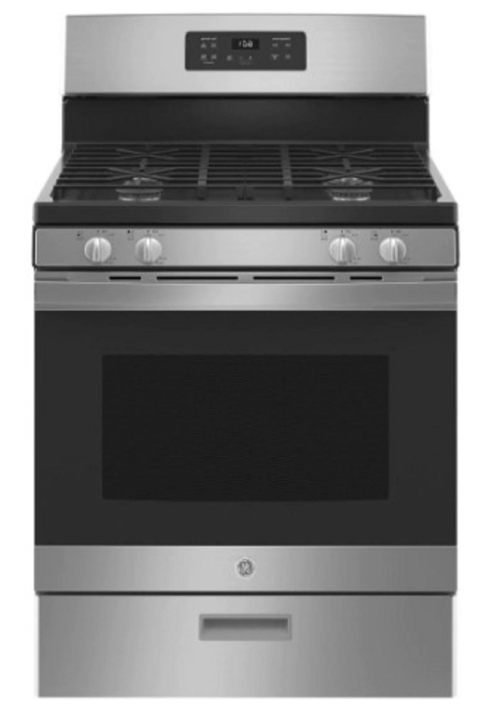 30-in 4 Burners 4.8-cu ft Freestanding GAS Range (Stainless Steel)