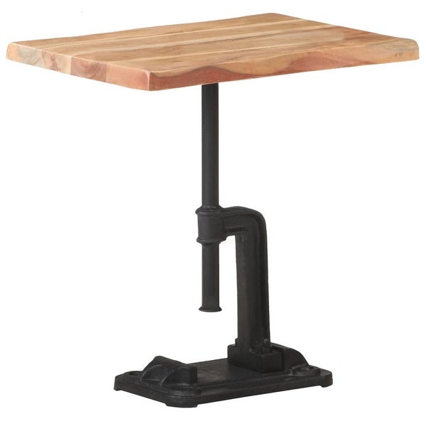 vidaXL Side Table Light Wood 17.7