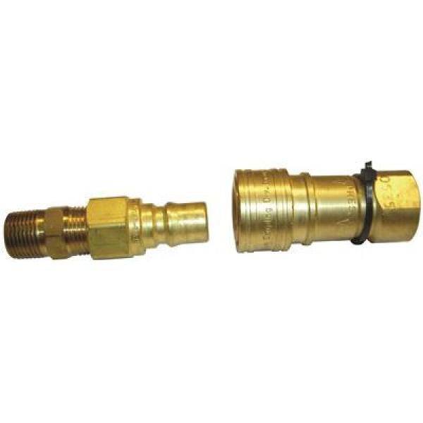 Mr. Heater Quick Connector Fitting with 38 in. MPT x 38 in. FPT Ends F276187