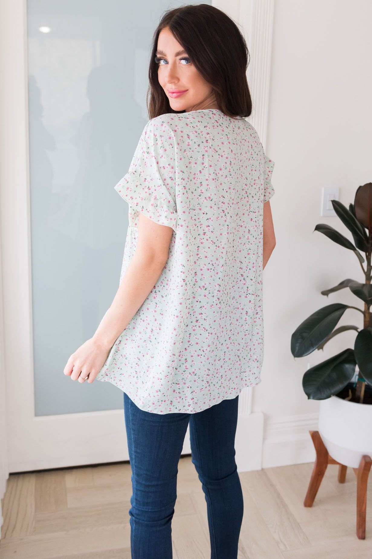 Sweet Success Floral Blouse