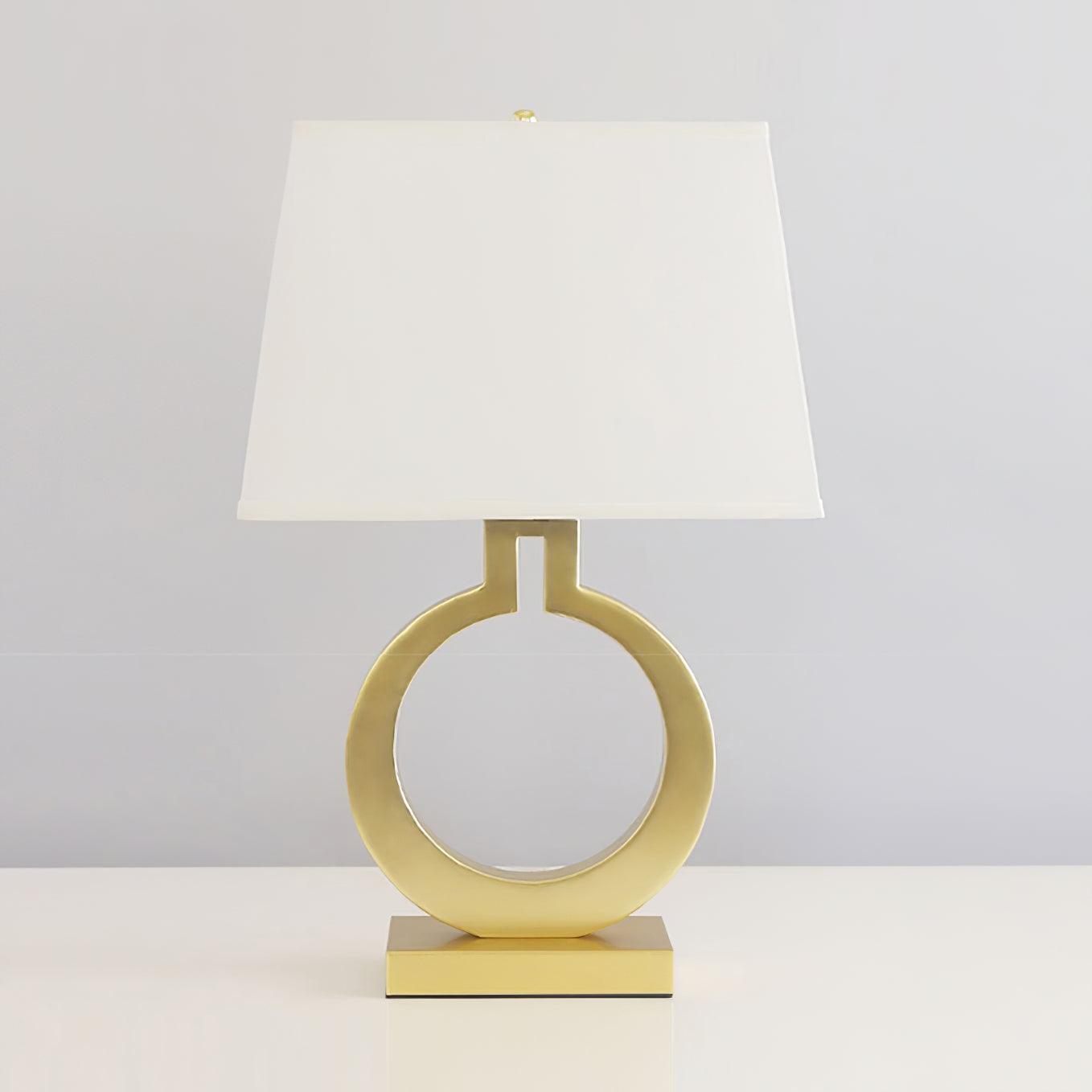 Keyhole Ring Table Lamp