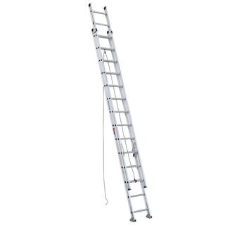 Werner 28 ft. Aluminum D-Rung Extension Ladder with 300 lbs. Load Capacity Type IA Duty Rating D1528-2