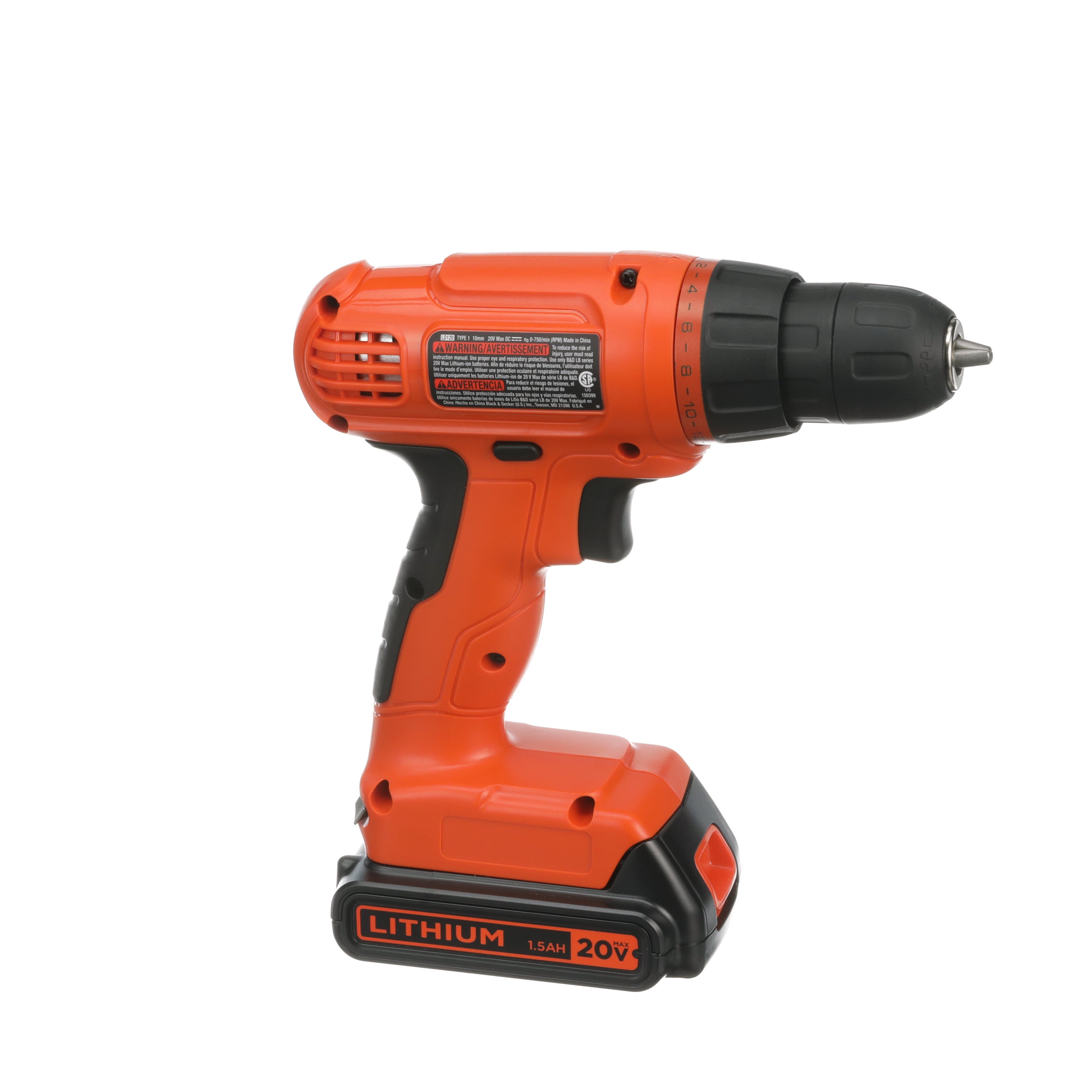 20V MAX* POWERCONNECT™ Cordless Drill Kit + 100 pc. Kit