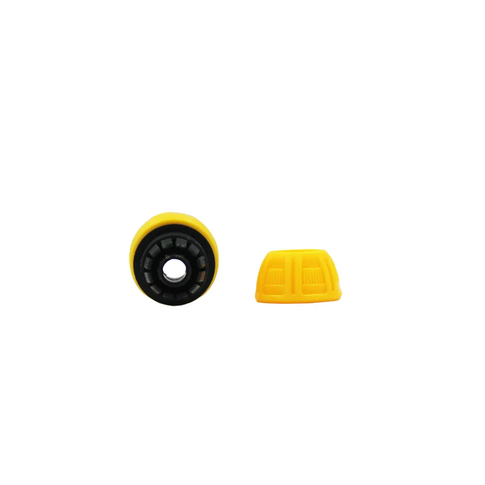 China Factory Supply Plastic Yellow Color Garden Quick   Screw Plastic Hose Connector