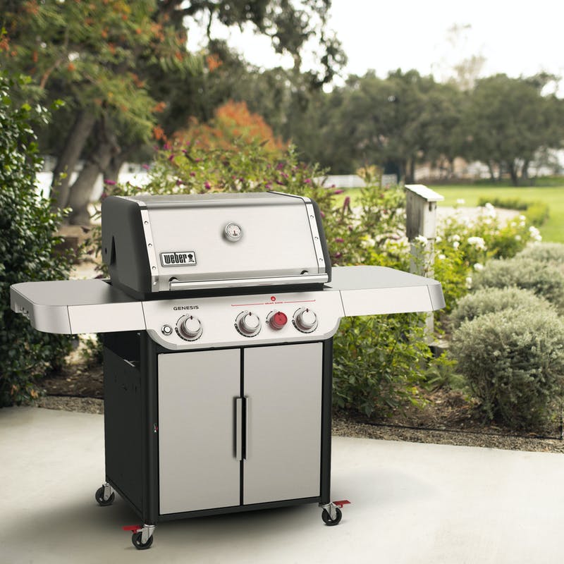 Weber 35300001 Genesis S-325S Gas Grill - Stainless Steel Lp