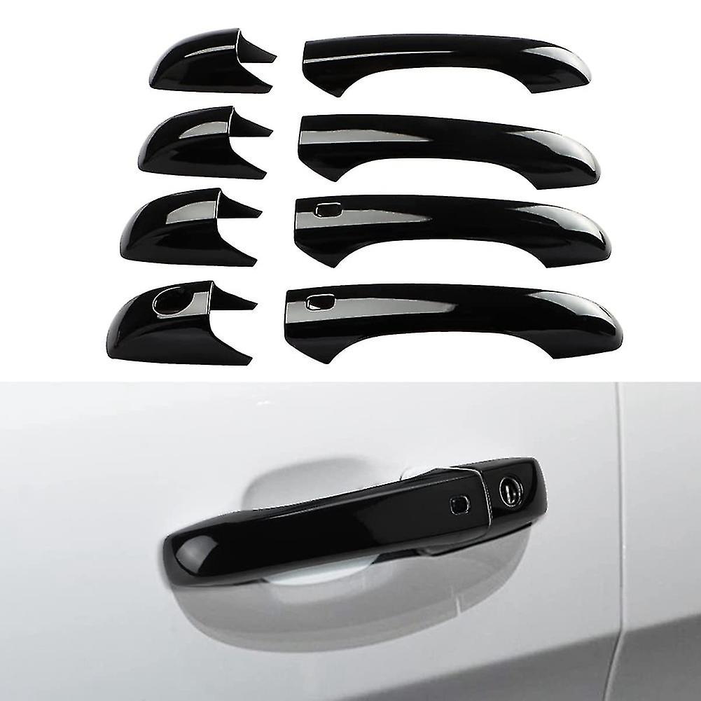 Car Exterior Door Handle Cover For Durango 2011-2021 Accessories Door Handle Protector， Abs Black